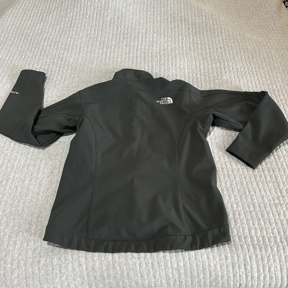 The North Face Apex Black Full Zip Jacket Women Pockets Lightweight Size S Wind - Picture 9 of 9